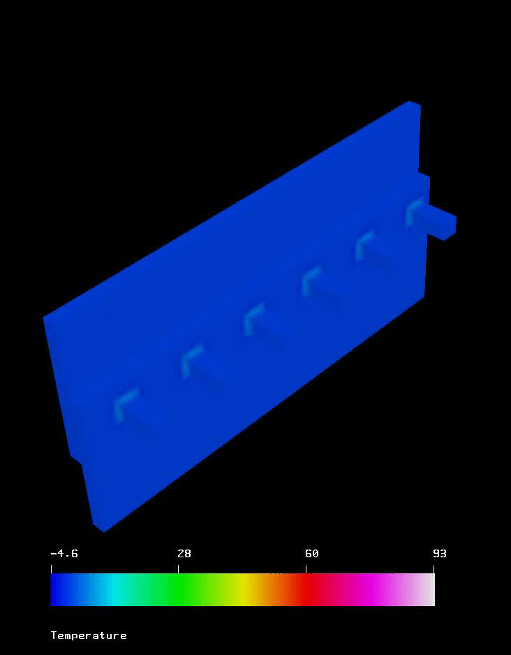 Thermal modeling of fasteners Facing titanium sheet with fastener bodies visible lightning direct effects thermal modeling
